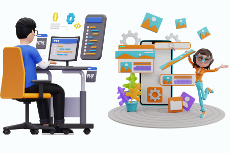 web application development single image